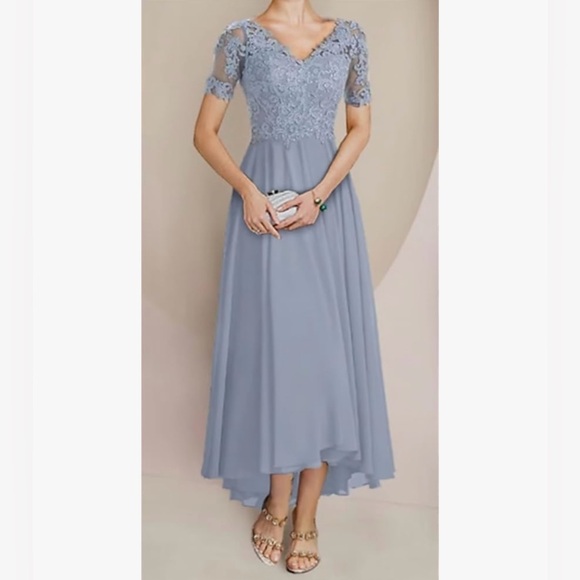 Tea Length Mother of The Bride Dresses  for Wedding Plus Size - Picture 1 of 10